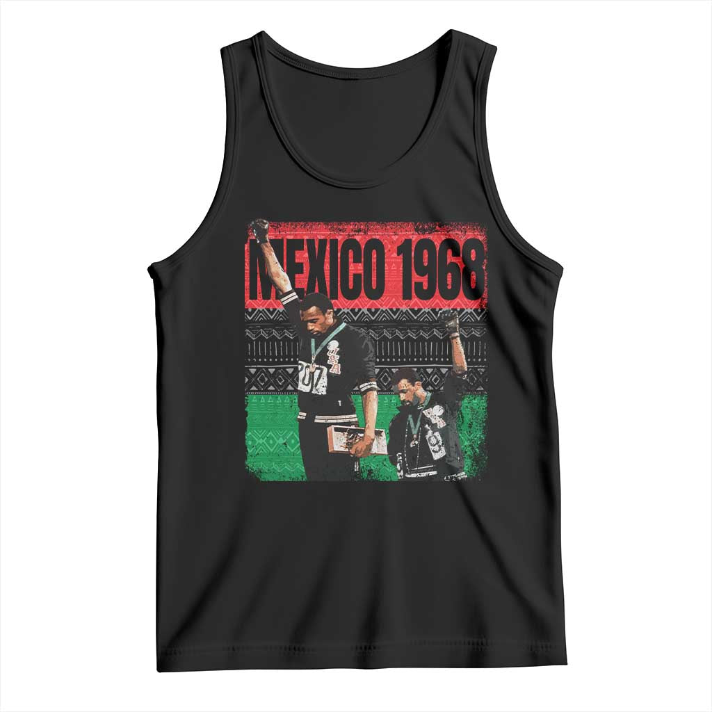 Black Power Salute 1968 Tank Top Black History Month Civil Rights Movement TS10 Black Print Your Wear