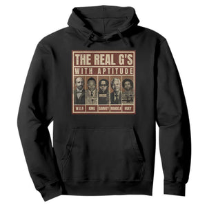 Black History Month Hoodie The Real G's Black Leaders TS10 Black Print Your Wear