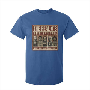 Black History Month T Shirt For Kid The Real G's Black Leaders TS10 Royal Blue Print Your Wear