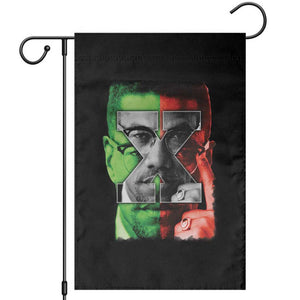 Malcolm X Garden Flag Black History Month TS10 Black Print Your Wear