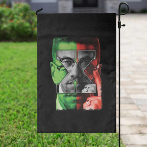 Malcolm X Garden Flag Black History Month TS10 Print Your Wear
