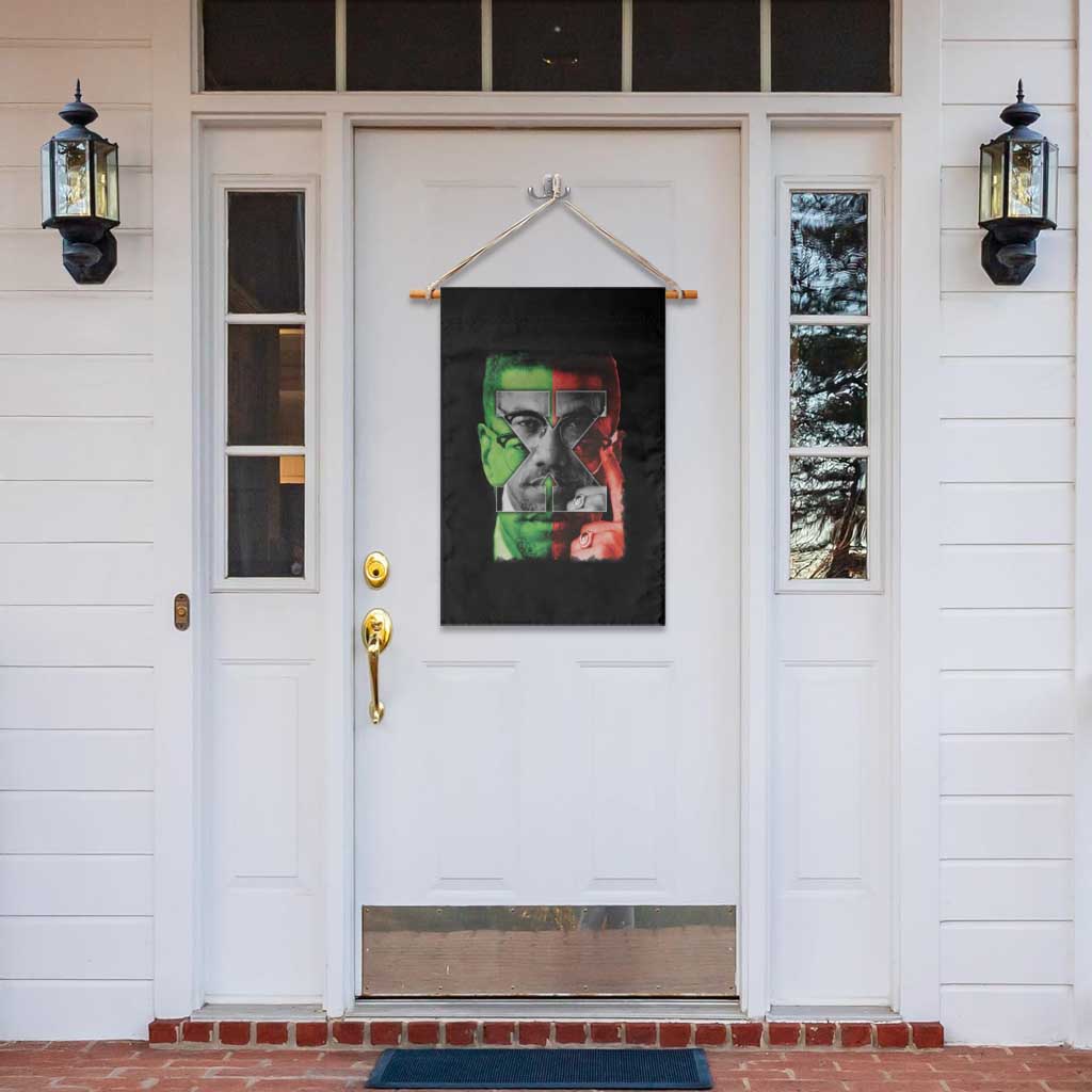 Malcolm X Garden Flag Black History Month TS10 Print Your Wear