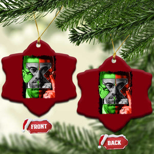 Malcolm X Ceramic Ornament Black History Month TS10 Print Your Wear