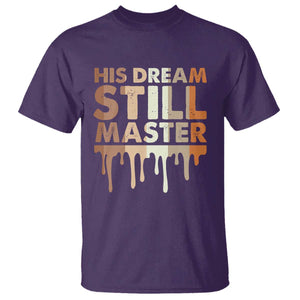 Martin Luther King Jr. T Shirt His Dream Still Matters Black History Month MLK Day TS10 Purple Print Your Wear