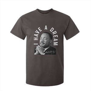 Martin Luther King Jr. T Shirt For Kid I Have A Dream Black History Month MLK Day TS10 Dark Chocolate Print Your Wear