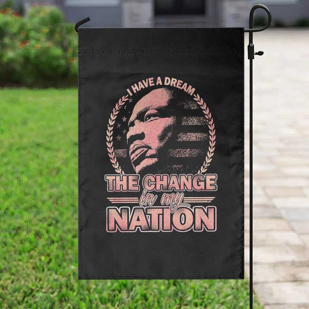 Martin Luther King Garden Flag Retro Black History Month Civil Rights TS10 Print Your Wear