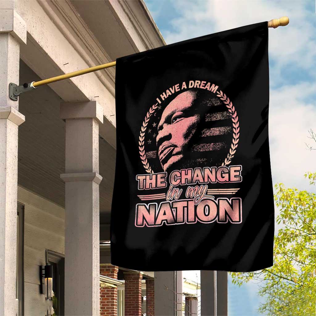 Martin Luther King Garden Flag Retro Black History Month Civil Rights TS10 Print Your Wear