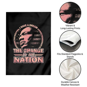 Martin Luther King Garden Flag Retro Black History Month Civil Rights TS10 Print Your Wear