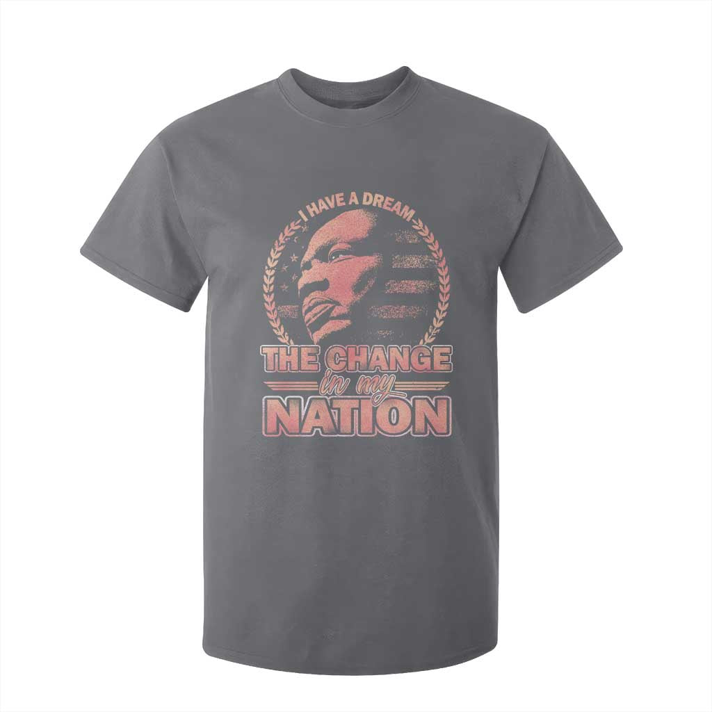 Martin Luther King T Shirt For Kid Retro Black History Month Civil Rights TS10 Charcoal Print Your Wear