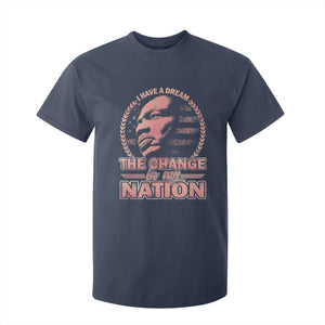 Martin Luther King T Shirt For Kid Retro Black History Month Civil Rights TS10 Navy Print Your Wear