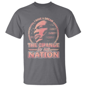 Martin Luther King T Shirt Retro Black History Month Civil Rights TS10 Charcoal Print Your Wear