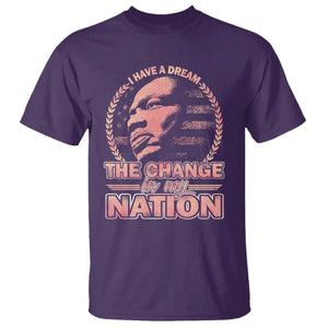 Martin Luther King T Shirt Retro Black History Month Civil Rights TS10 Purple Print Your Wear