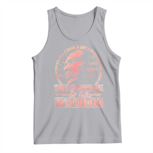 Martin Luther King Tank Top Retro Black History Month Civil Rights TS10 Athletic Heather Print Your Wear