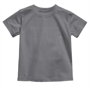 Martin Luther King Jr. Day Toddler T Shirt MLK Now Is The Time To Make Justice A Reality For All TS10 Charcoal Print Your Wear