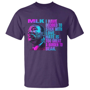 Martin Luther King Jr. T Shirt I Have Decided To Stick With Love MLK Day TS10 Purple Print Your Wear