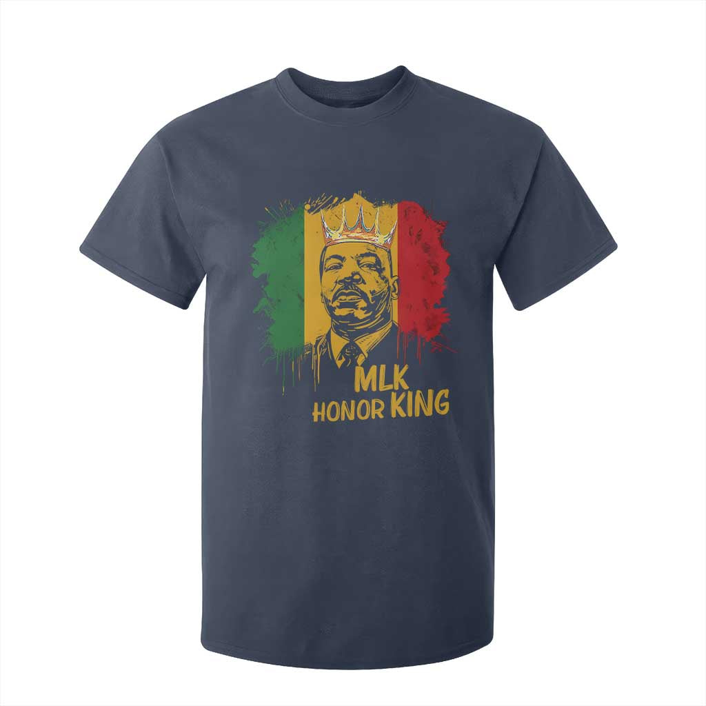 MLK T Shirt For Kid Honor King Civil Rights Leader Black History Month TS10 Navy Print Your Wear