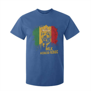 MLK T Shirt For Kid Honor King Civil Rights Leader Black History Month TS10 Royal Blue Print Your Wear