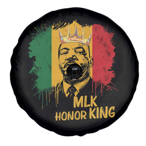 MLK Spare Tire Cover Honor King Civil Rights Leader Black History Month TS10 Print Your Wear