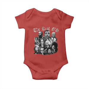 Civil Rights Legends Baby Onesie The Real Gs Juneteenth Black History Month TS10 Red Print Your Wear