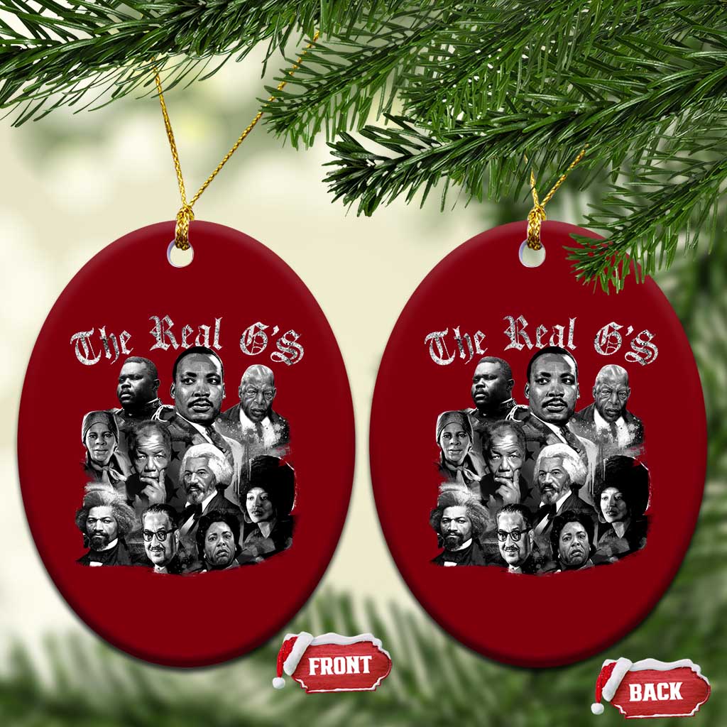 Civil Rights Legends Ceramic Ornament The Real Gs Juneteenth Black History Month TS10 Print Your Wear