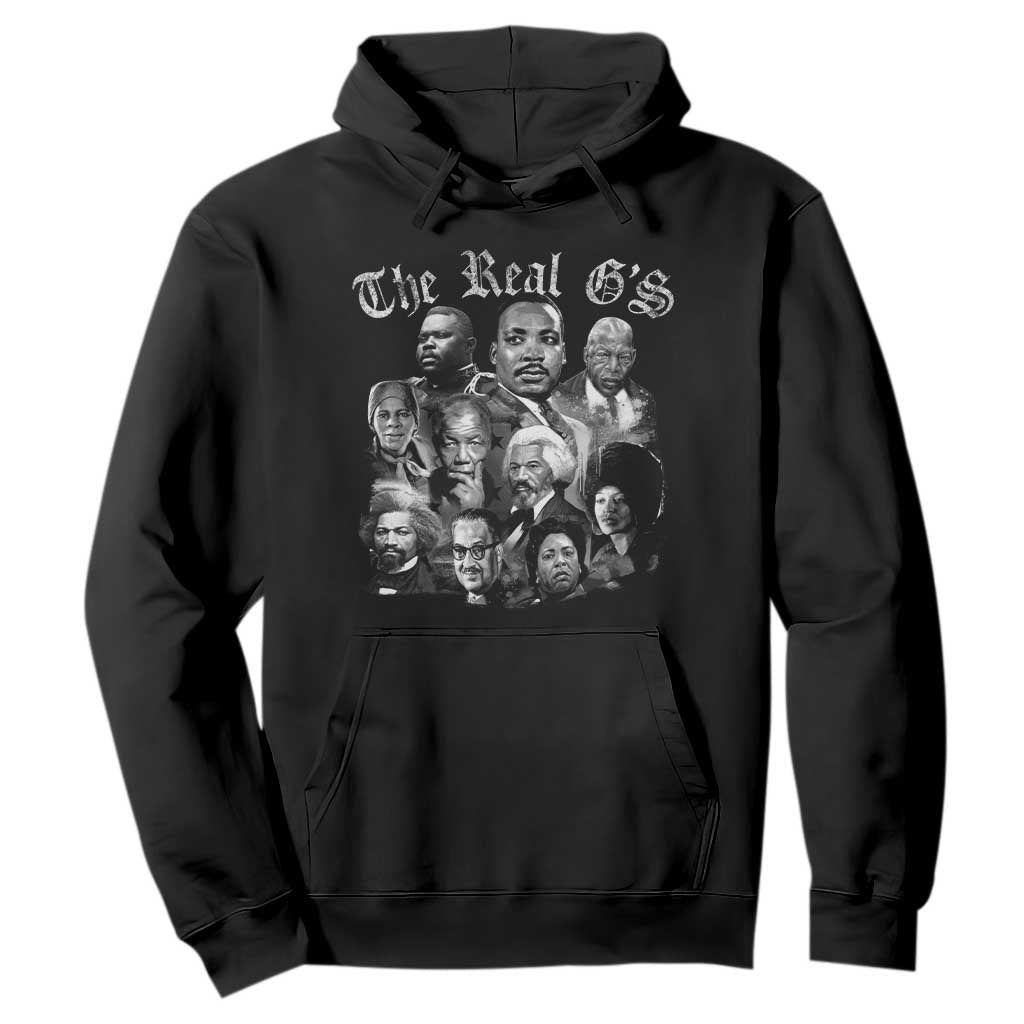 Civil Rights Legends Hoodie The Real Gs Juneteenth Black History Month TS10 Black Print Your Wear