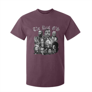 Civil Rights Legends T Shirt For Kid The Real Gs Juneteenth Black History Month TS10 Maroon Print Your Wear