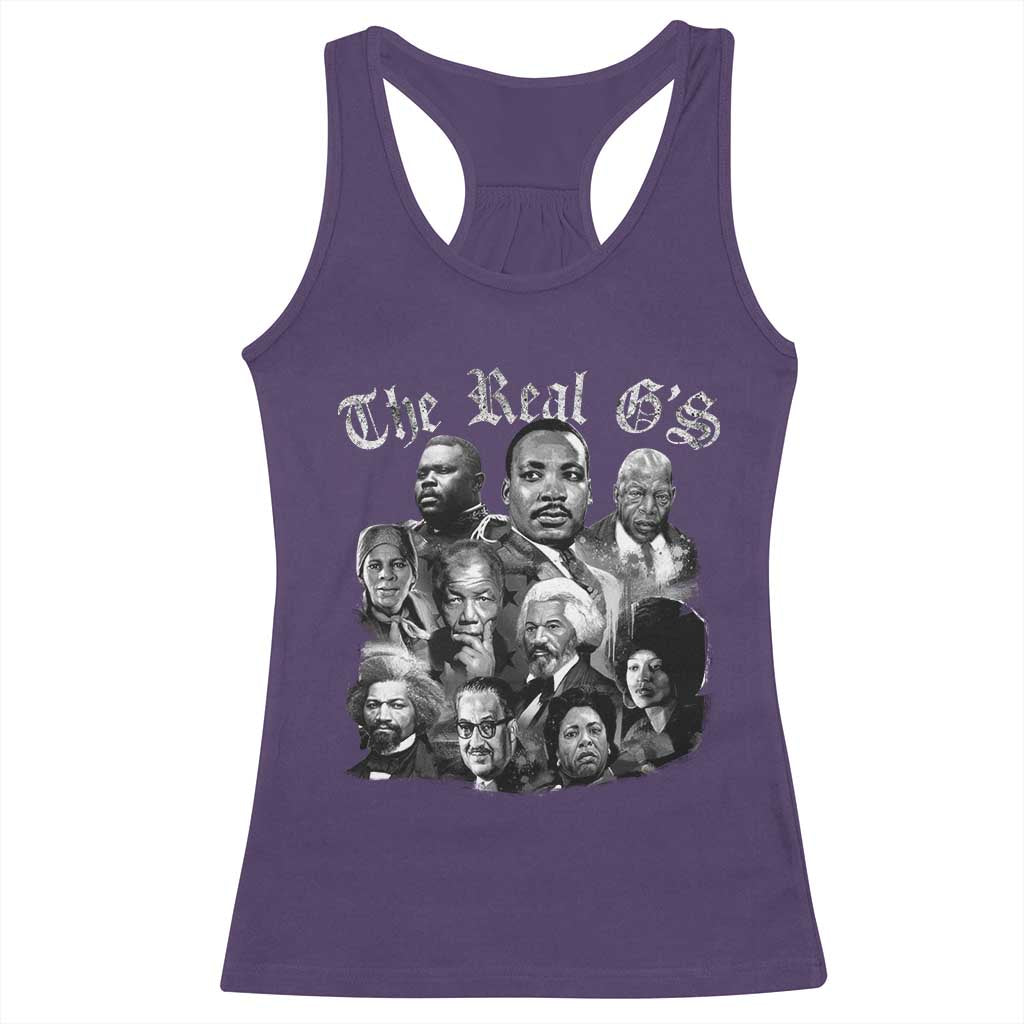 Civil Rights Legends Racerback Tank Top The Real Gs Juneteenth Black History Month TS10 Purple Print Your Wear