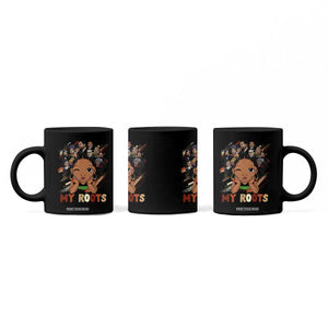 Black African Girl Coffee Mug Black History Month Juneteenth Gift Afro Empowerment TS10 Print Your Wear
