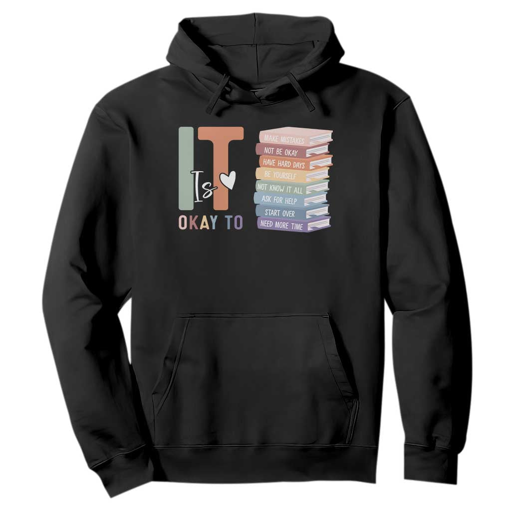 Motivational Hoodie It's Okay To Make Some Mistakes TS10 Black Print Your Wear