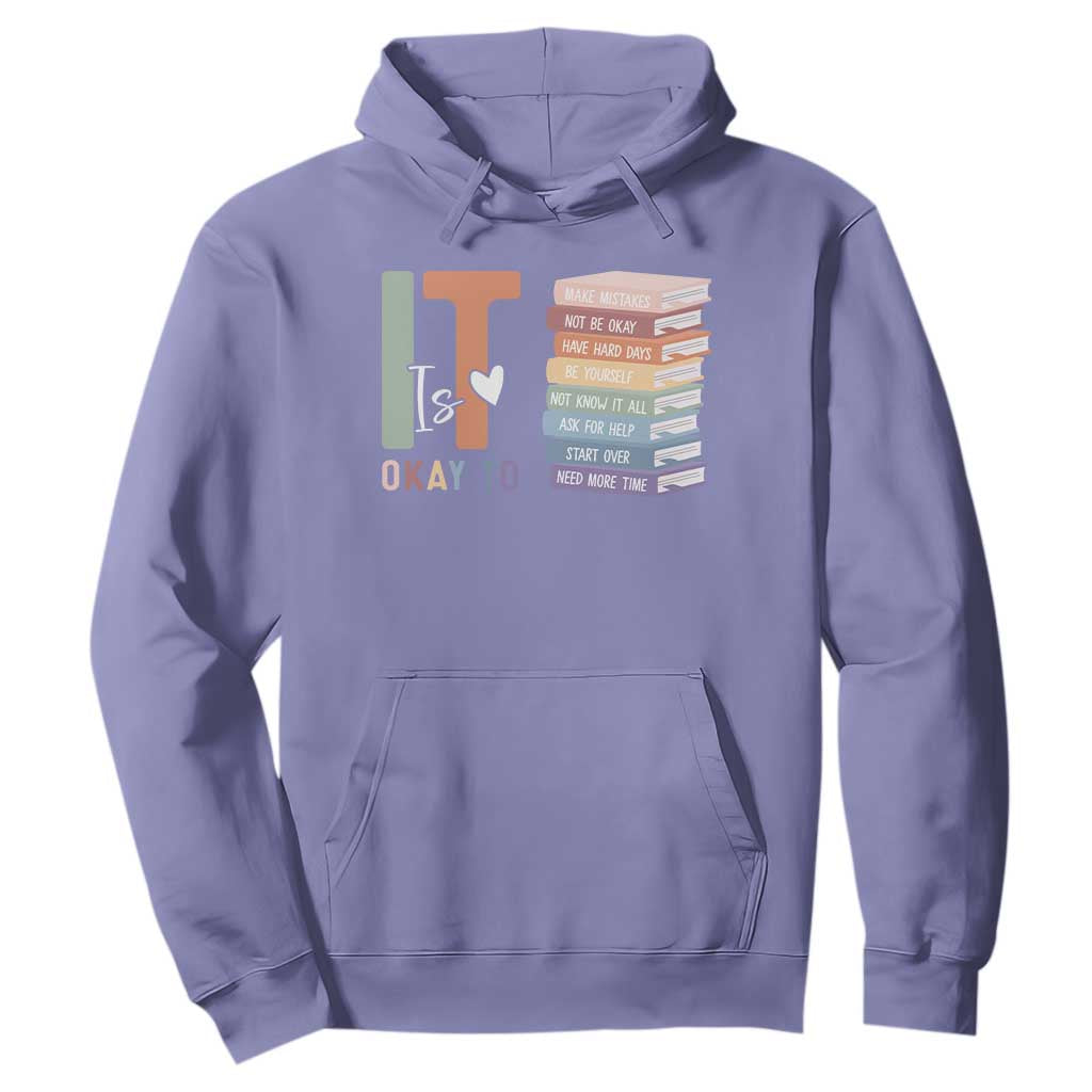 Motivational Hoodie It's Okay To Make Some Mistakes TS10 Violet Print Your Wear