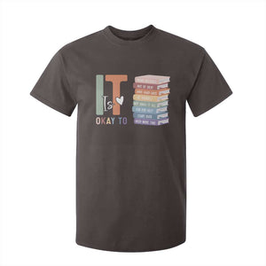 Motivational T Shirt For Kid It's Okay To Make Some Mistakes TS10 Dark Chocolate Print Your Wear