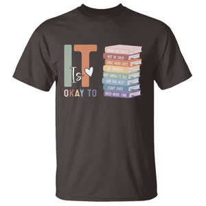 Motivational T Shirt It's Okay To Make Some Mistakes TS10 Dark Chocolate Print Your Wear