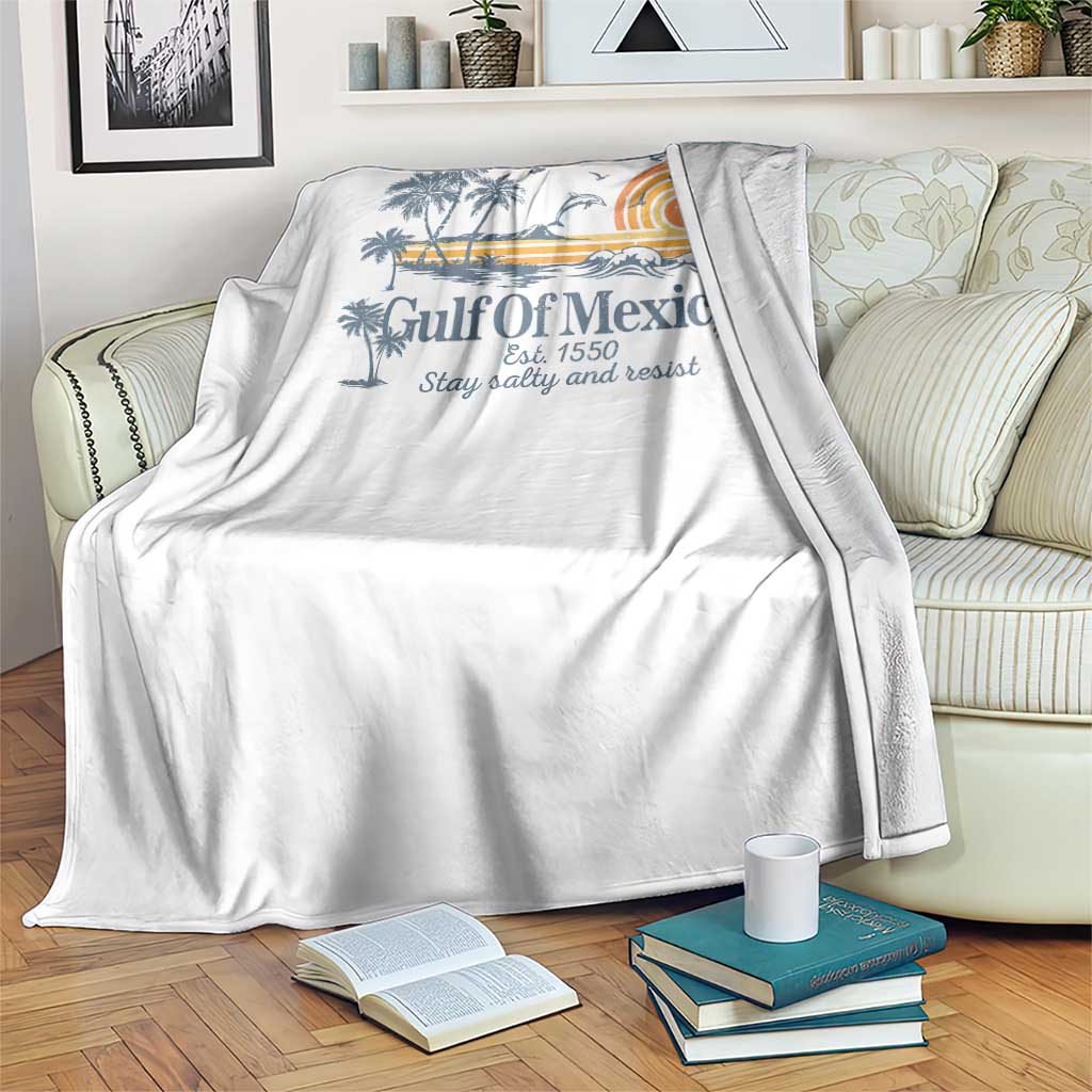 Gulf of Mexico Throw Blanket Always And Forever Resist TS10 Print Your Wear
