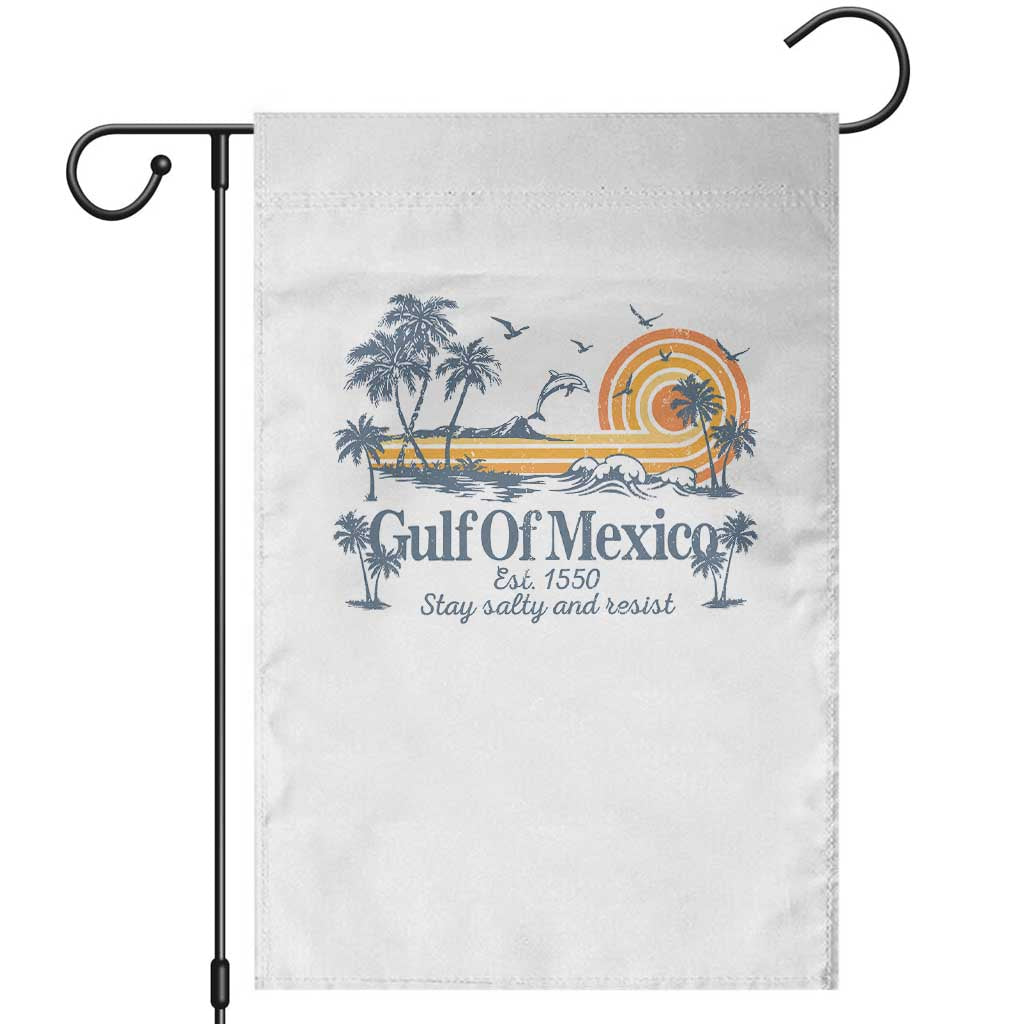 Gulf of Mexico Garden Flag Always And Forever Resist TS10 White Print Your Wear