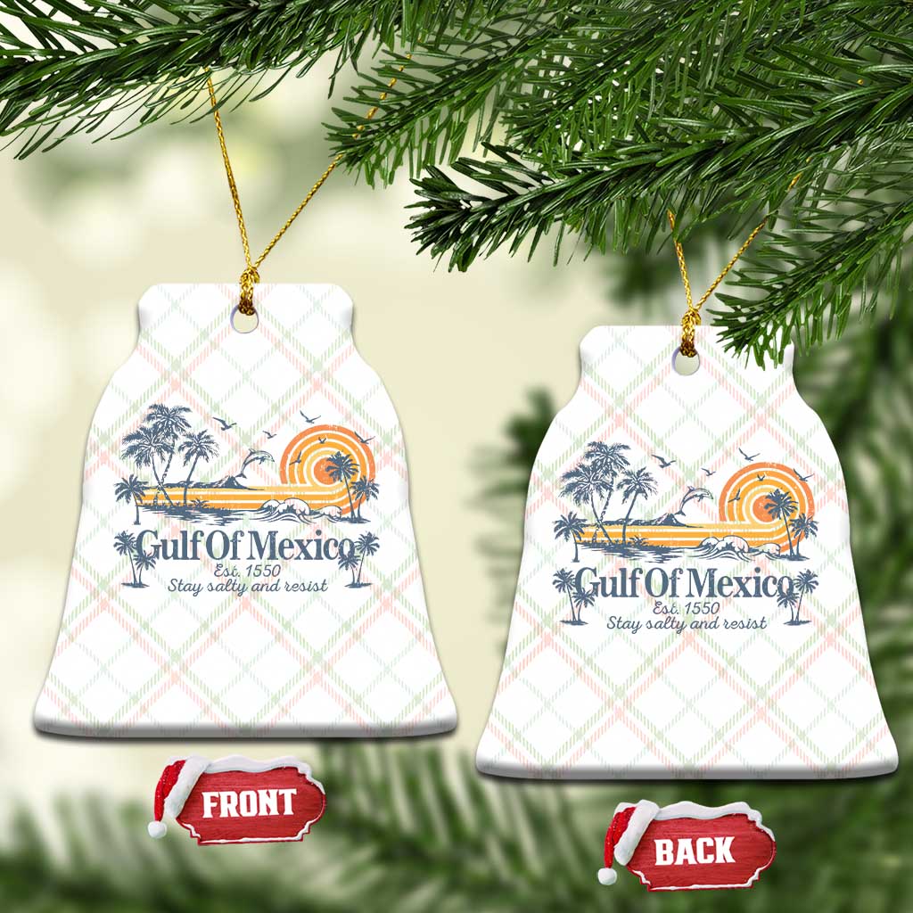 Gulf of Mexico Ceramic Ornament Always And Forever Resist TS10 Print Your Wear