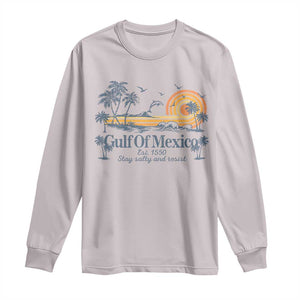 Gulf of Mexico Long Sleeve Shirt Always And Forever Resist TS10 Ice Gray Print Your Wear