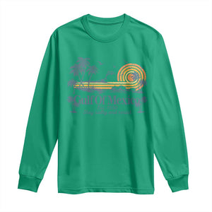 Gulf of Mexico Long Sleeve Shirt Always And Forever Resist TS10 Irish Green Print Your Wear