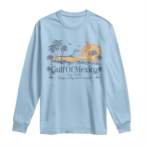 Gulf of Mexico Long Sleeve Shirt Always And Forever Resist TS10 Light Blue Print Your Wear
