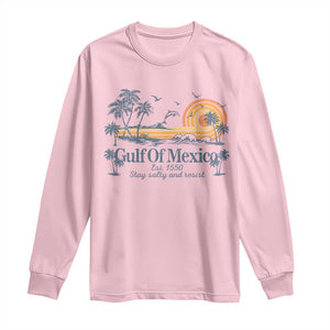 Gulf of Mexico Long Sleeve Shirt Always And Forever Resist TS10 Light Pink Print Your Wear