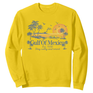 Gulf of Mexico Sweatshirt Always And Forever Resist TS10 Daisy Print Your Wear