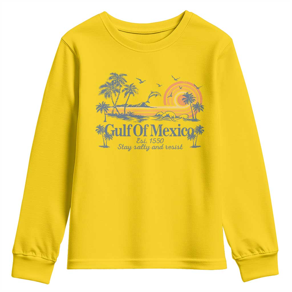 Gulf of Mexico Youth Sweatshirt Always And Forever Resist TS10 Daisy Print Your Wear