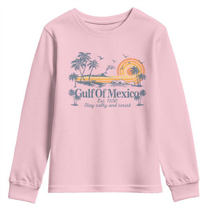 Gulf of Mexico Youth Sweatshirt Always And Forever Resist TS10 Light Pink Print Your Wear