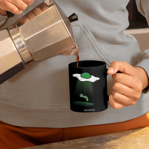 Funny Irish St Patricks Day Coffee Mug UFO Egg Bacon Abduction Funny TS10 Print Your Wear