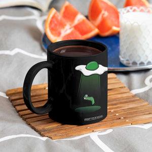 Funny Irish St Patricks Day Coffee Mug UFO Egg Bacon Abduction Funny TS10 Print Your Wear