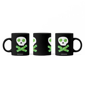 Funny St Patricks Day Coffee Mug Bacon & Eggs Skull & Crossbones TS10 Print Your Wear