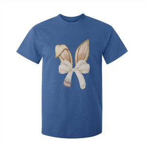 Easter Teachers Bunny Coquette Ears T Shirt For Kid TS10 Royal Blue Print Your Wear