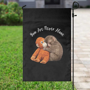 Viral Punch Monkey Garden Flag Cute Baby Monkey With Plush Toy Animal Lovers TS10 Print Your Wear