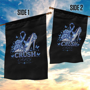 ALS Awareness Garden Flag Blue Ribbon Women Crush ALS TS10 Print Your Wear