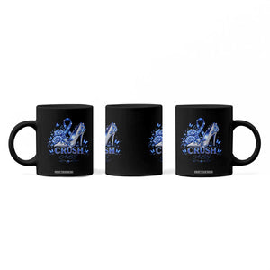 ALS Awareness Coffee Mug Blue Ribbon Women Crush ALS TS10 Print Your Wear