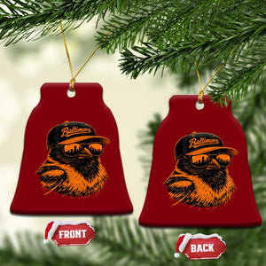 Retro Baltimore Ceramic Ornament City Pride Oriole With Sunglasses TS10 Print Your Wear